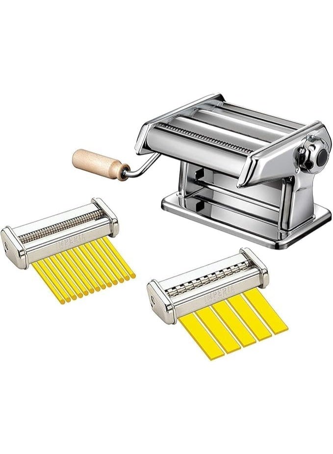 ماكينة شعرية ومخروطة يدوية لتحضيرالمكرونة واللازانيا في المنزل بسهولة T - Image 2